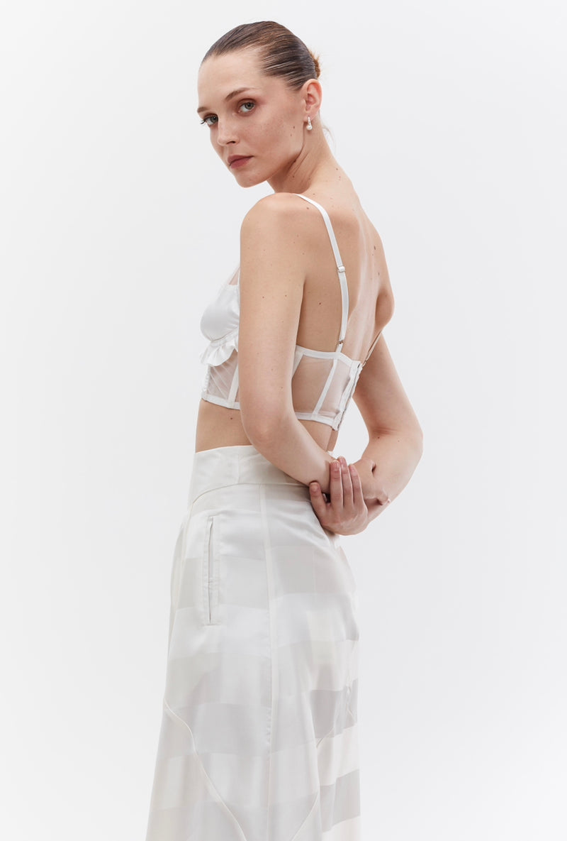 Blanchett corset - White
