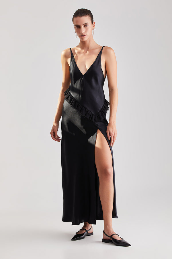 Milene Silk dress - Black