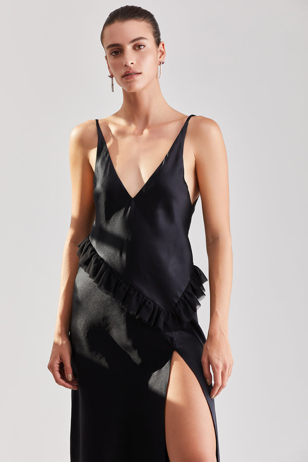 Milene Silk dress - Black