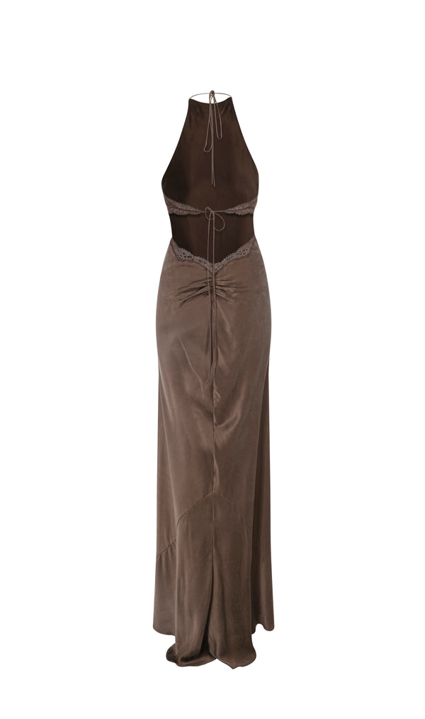 Lauren dress - Brown