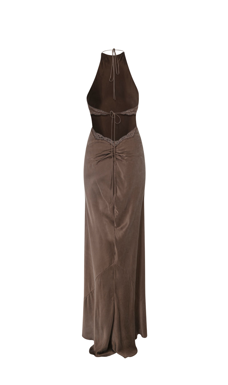 Lauren dress - Brown
