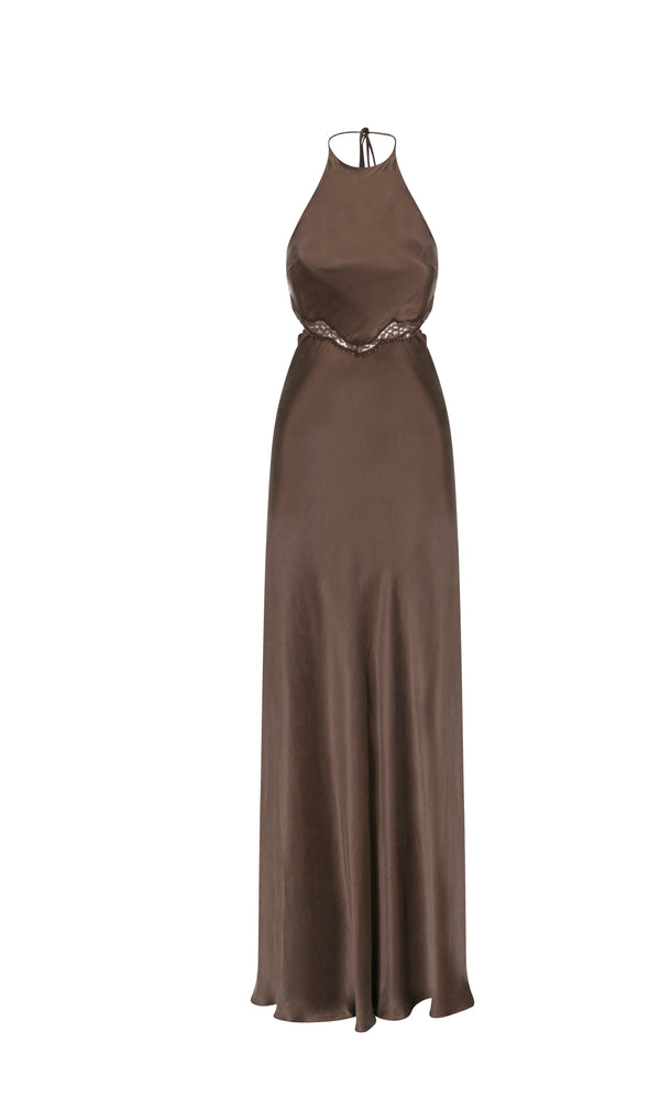 Lauren dress - Brown
