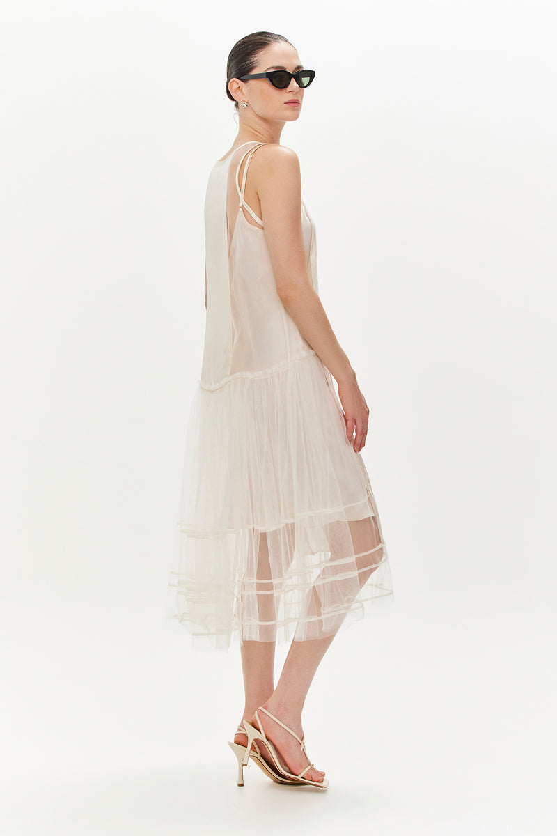 Agnes Tulle dress - Ivory