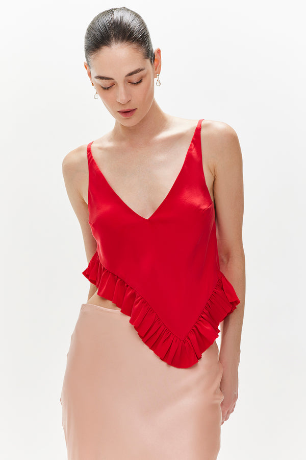 Lily top - Red