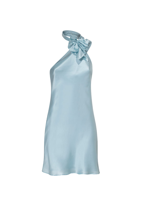 Olive dress - Light Blue