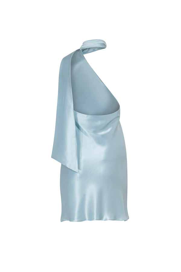 Olive dress - Light Blue
