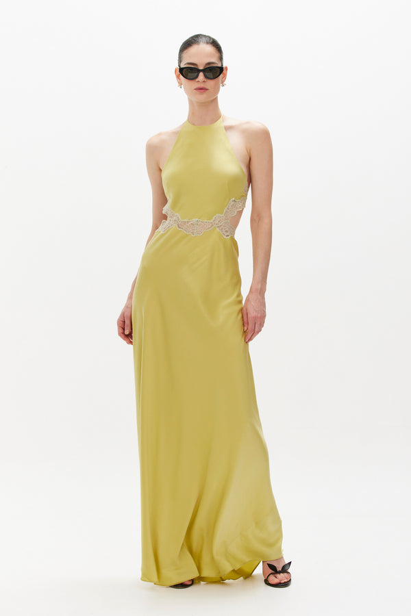 Lauren dress - Lime